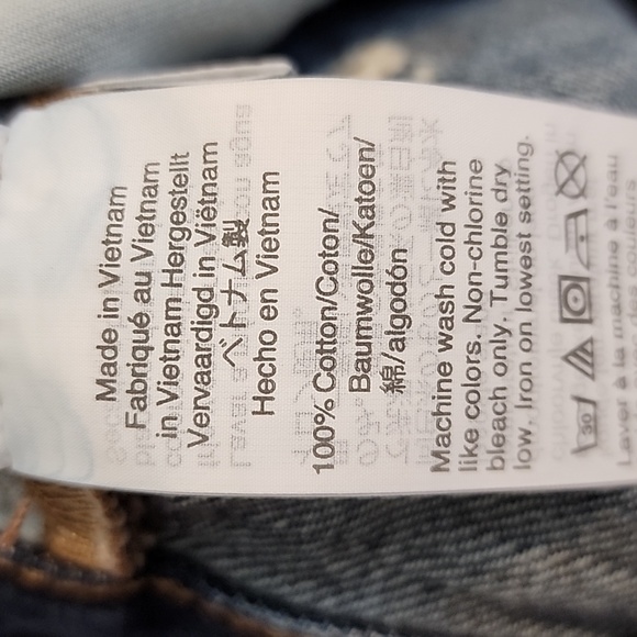 Madewell The Dad Jean Shortsize 27 - Picture 4 of 5